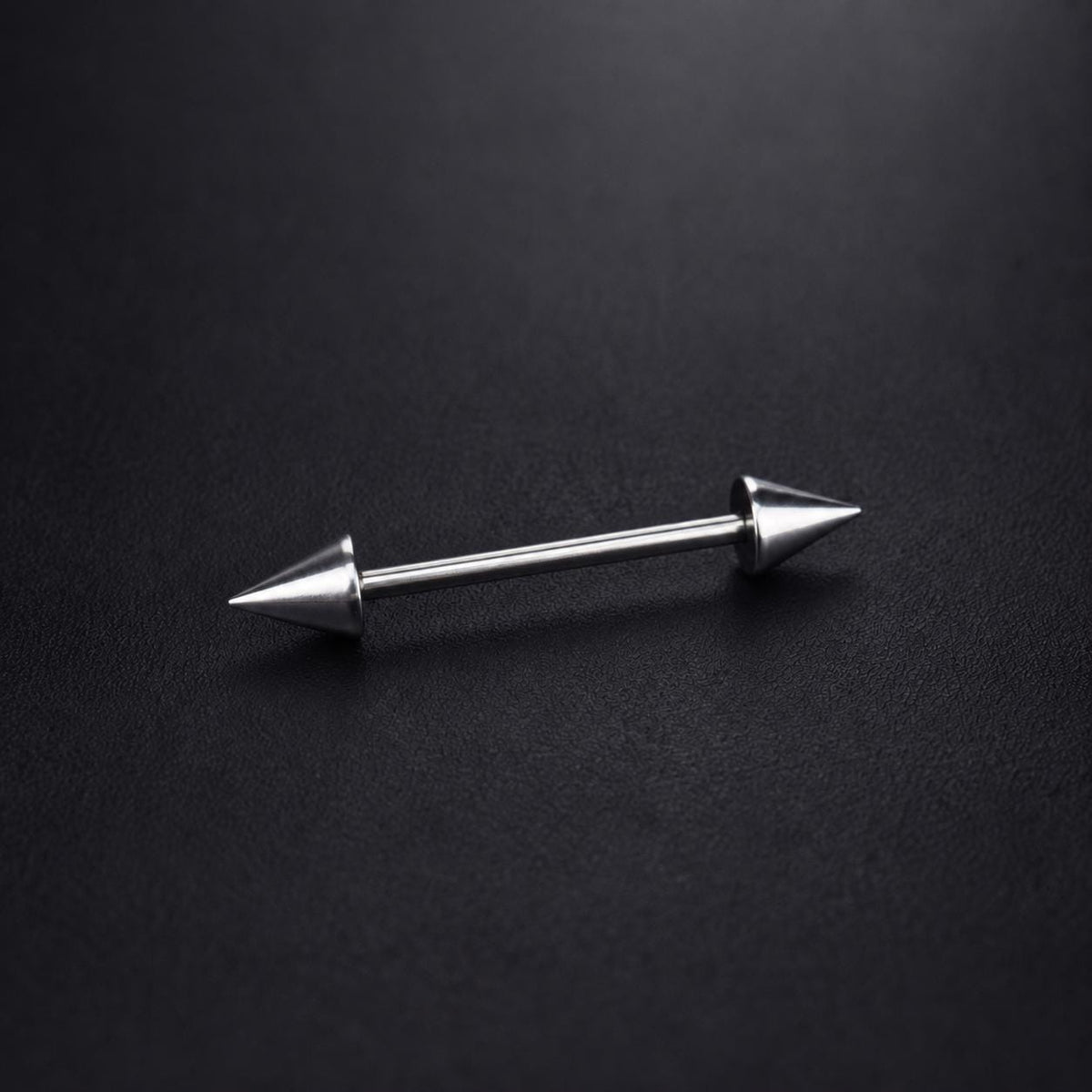 Double Spike & Chain Barbell detail 9