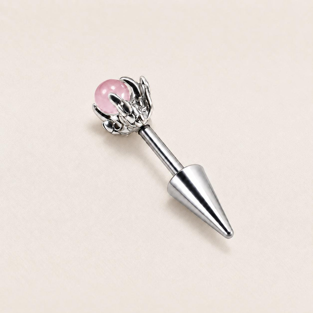 Dragon Claw Orb & Spike Barbell Rose Spell detail 8
