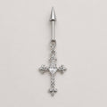 ETSY 4569337374 | IMAGE 10 | Gothic CZ Cross Dangle