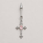 ETSY 4569337374 | IMAGE 8 | Gothic CZ Cross Dangle