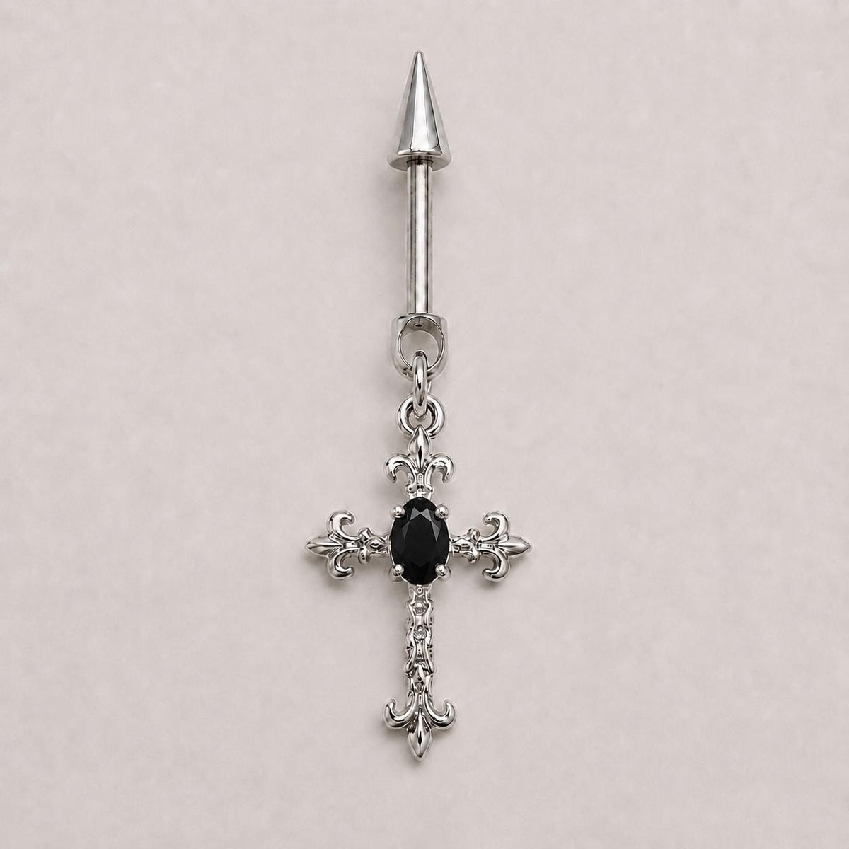 ETSY 4569337374 | IMAGE 9 | Gothic CZ Cross Dangle