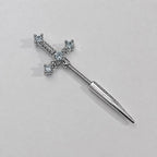 Crystal Sword Barbell detail 10