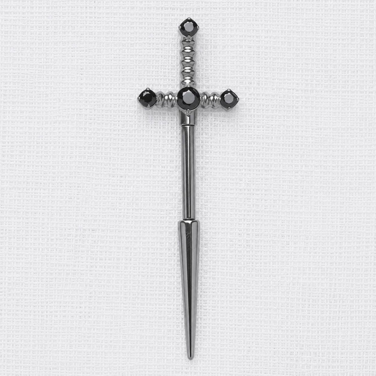 Crystal Sword Barbell Onyx Oath detail 13