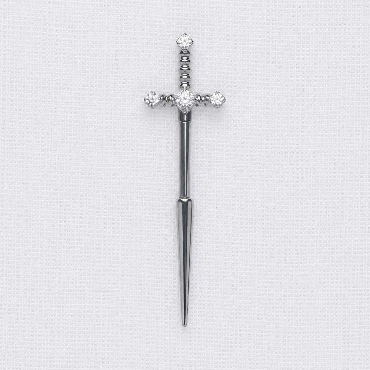 Crystal Sword Barbell Divine Light detail 15
