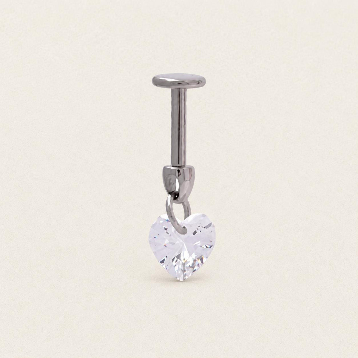 Crystal Dangle Stud Heart｜Crystal Light detail 10