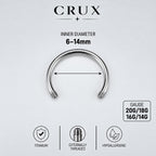 Customizable Titanium Horseshoe Barbell detail 16