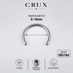 Customizable Titanium Horseshoe Barbell detail 17
