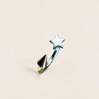 Celestial Star Spike Titanium Horseshoe Ring detail 11