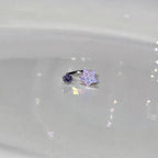 Crystal Star Titanium Horseshoe Ring detail 6