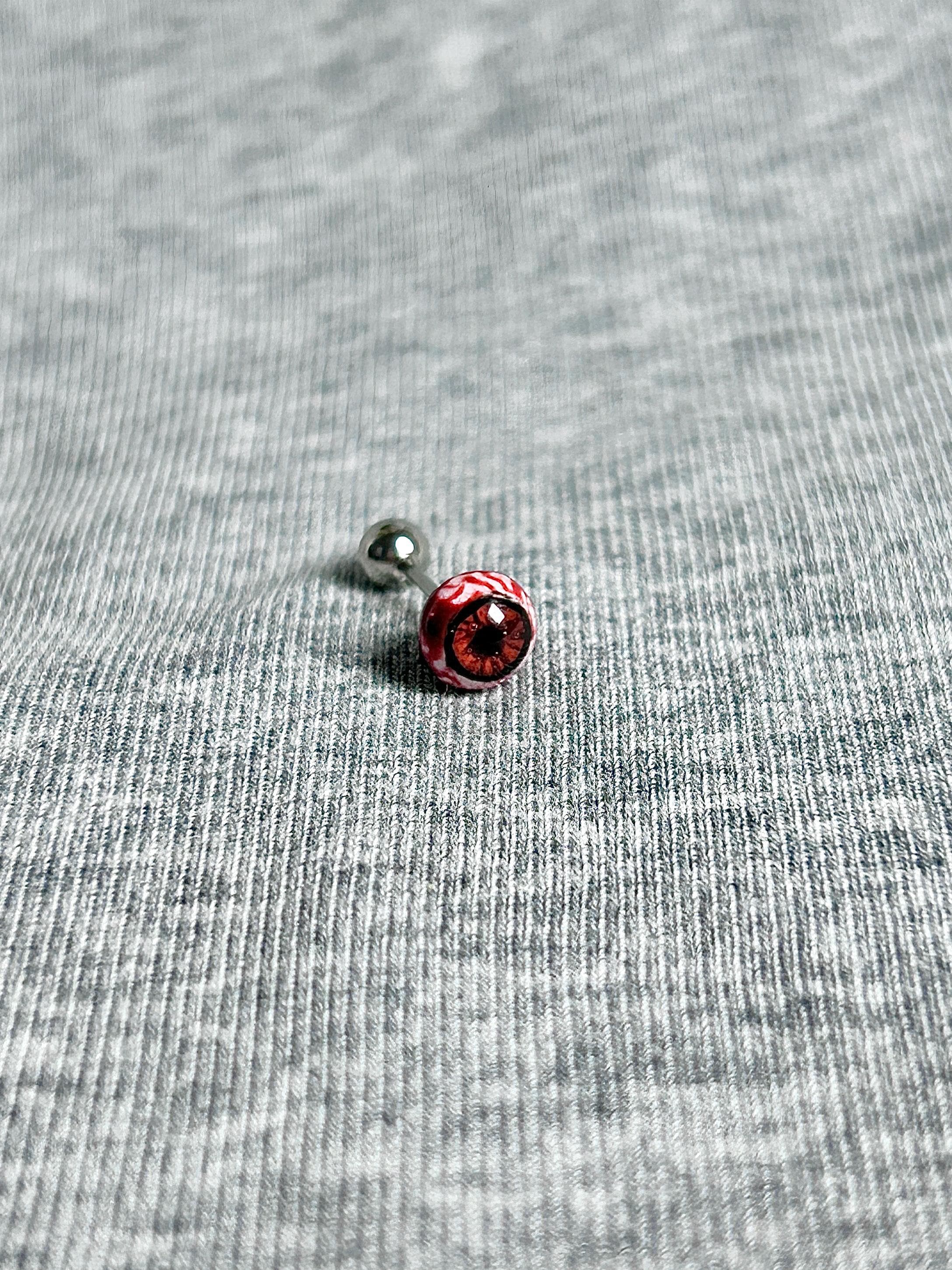 Cthulhu Eye - Bloody Mary Twin Gaze | Tongue/Ear/Lip Barbell
