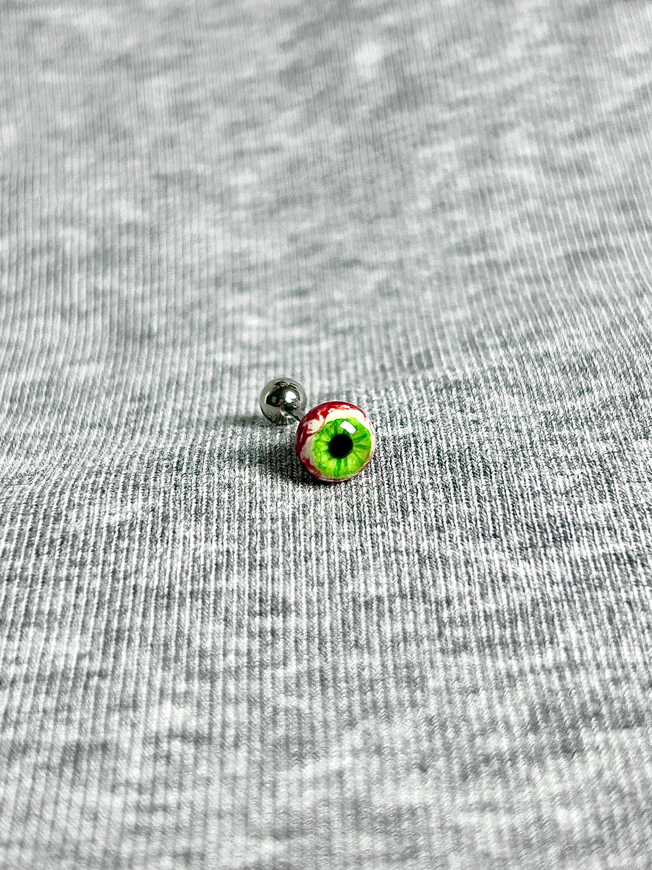 Cthulhu Eye - Bloody Mary Twin Gaze | Tongue/Ear/Lip Barbell