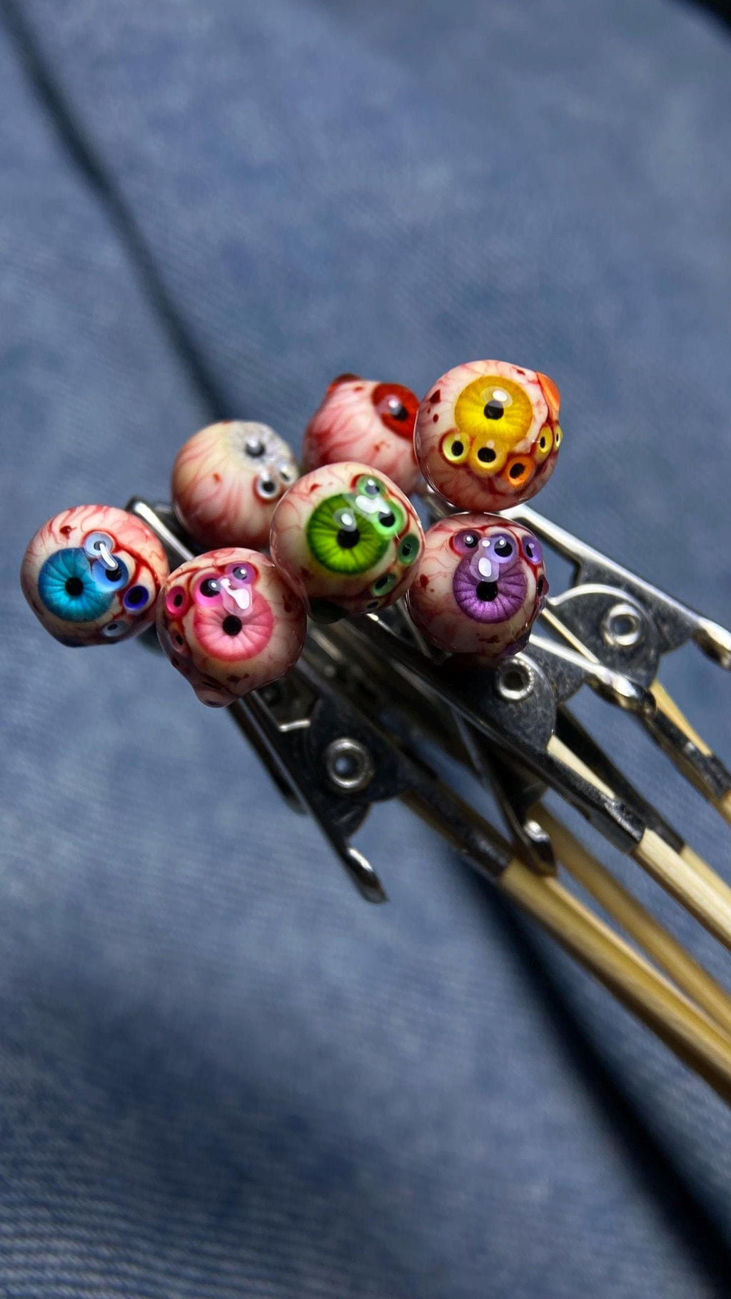 Cthulhu Eye - Polycoria Mutation | Ear/Tongue/Lip Titanium Studs