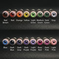 Cthulhu Eye - Solid Iris Custom Color | Ear/Tongue/Lip Titanium Studs