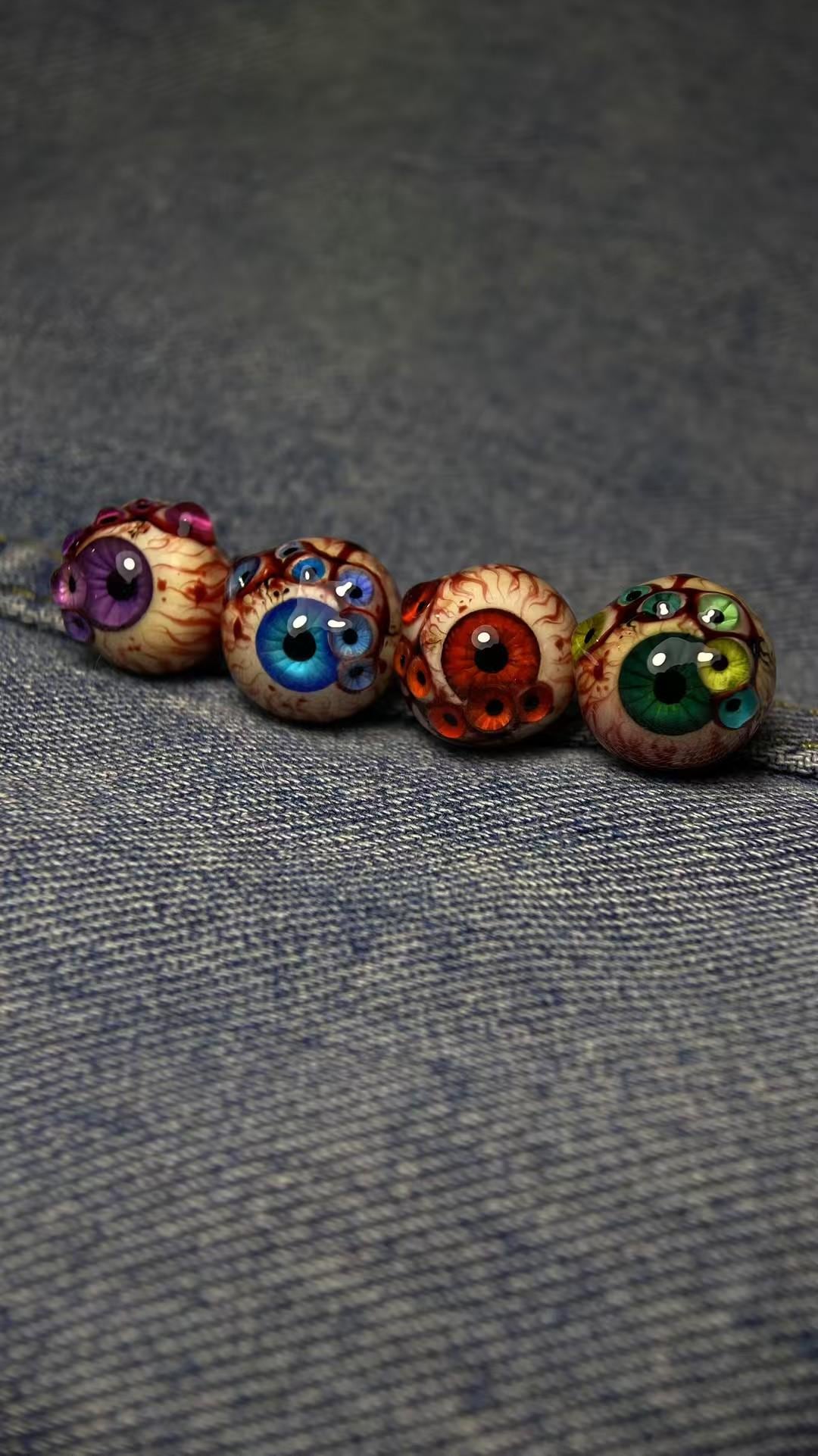 Cthulhu Eye - Polycoria Mutation | Ear/Tongue/Lip Titanium Studs