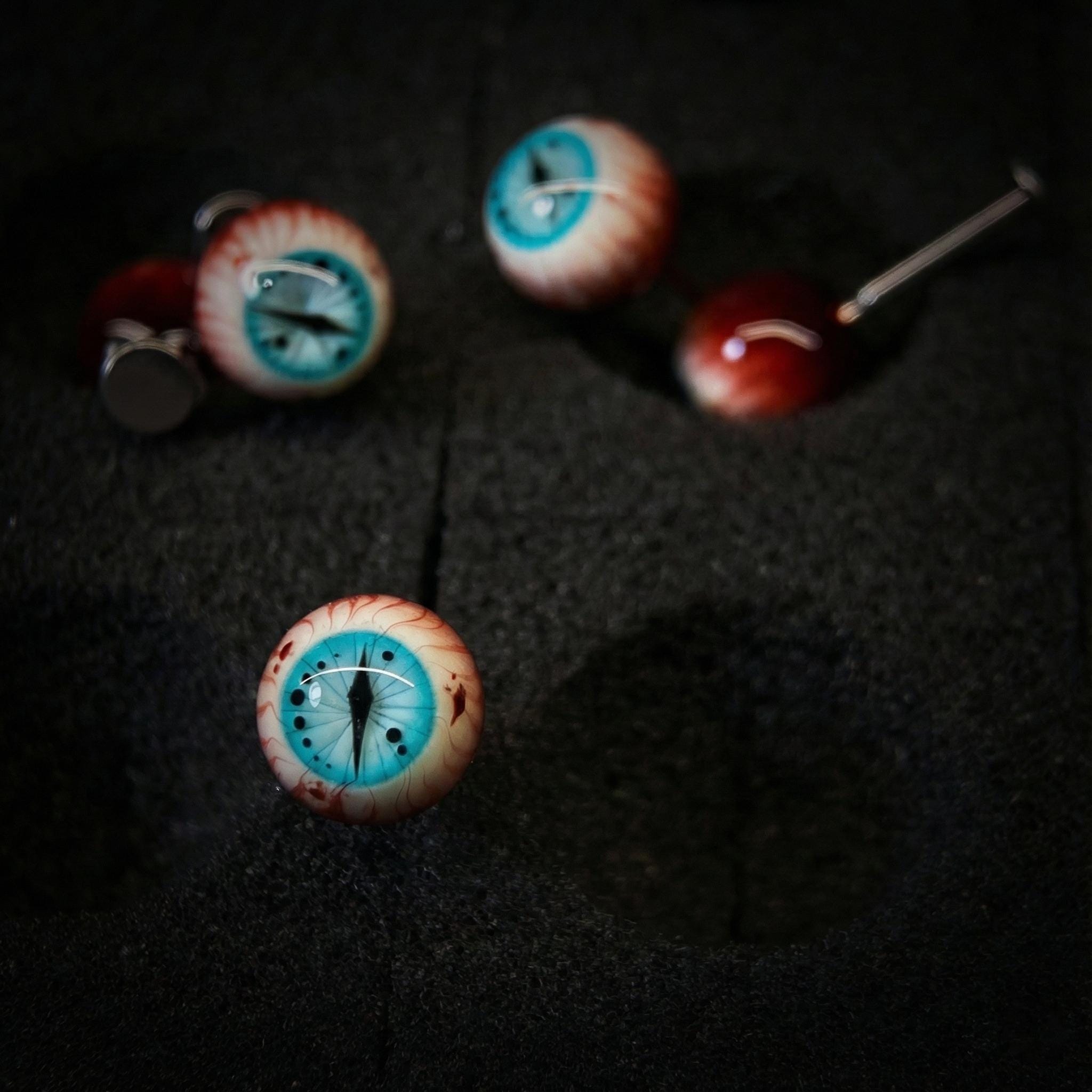 Cthulhu Eye - Fissure Iris | Ear/Tongue/Lip Titanium Studs