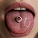 Cthulhu Eye - Nezuko Bloodline | Ear/Tongue/Lip Titanium Studs