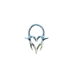 16G Titanium Vampire Fang Heart Clicker Ring | Gothic Heart Septum Daith Helix Cartilage Hoop Piercing Jewelry Halloween Gift for Her Him - Image 5