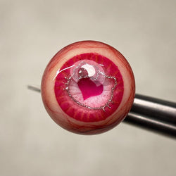 Cthulhu Eye - Kitty Heart Gaze | Ear/Tongue/Lip Titanium Studs