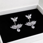 ASTM F136 Titanium CZ Butterfly Belly Ring｜14G Navel Piercing｜Sparkly Dangle Navel Jewelry｜Externally Threaded｜Fairycore Jewelry