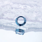 ASTM F136 Titanium Bow Septum Ring｜16G Hinged Clicker｜Cute Bow Daith Jewelry｜Hypoallergenic｜Helix Conch Rook Cartilage - Image 8