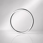 ASTM F136 Titanium Double Hoop Septum Ring｜16G Hinged Clicker｜Minimalist Stacked Daith Jewelry｜Hypoallergenic｜Helix Conch Rook Cartilage - Image 6