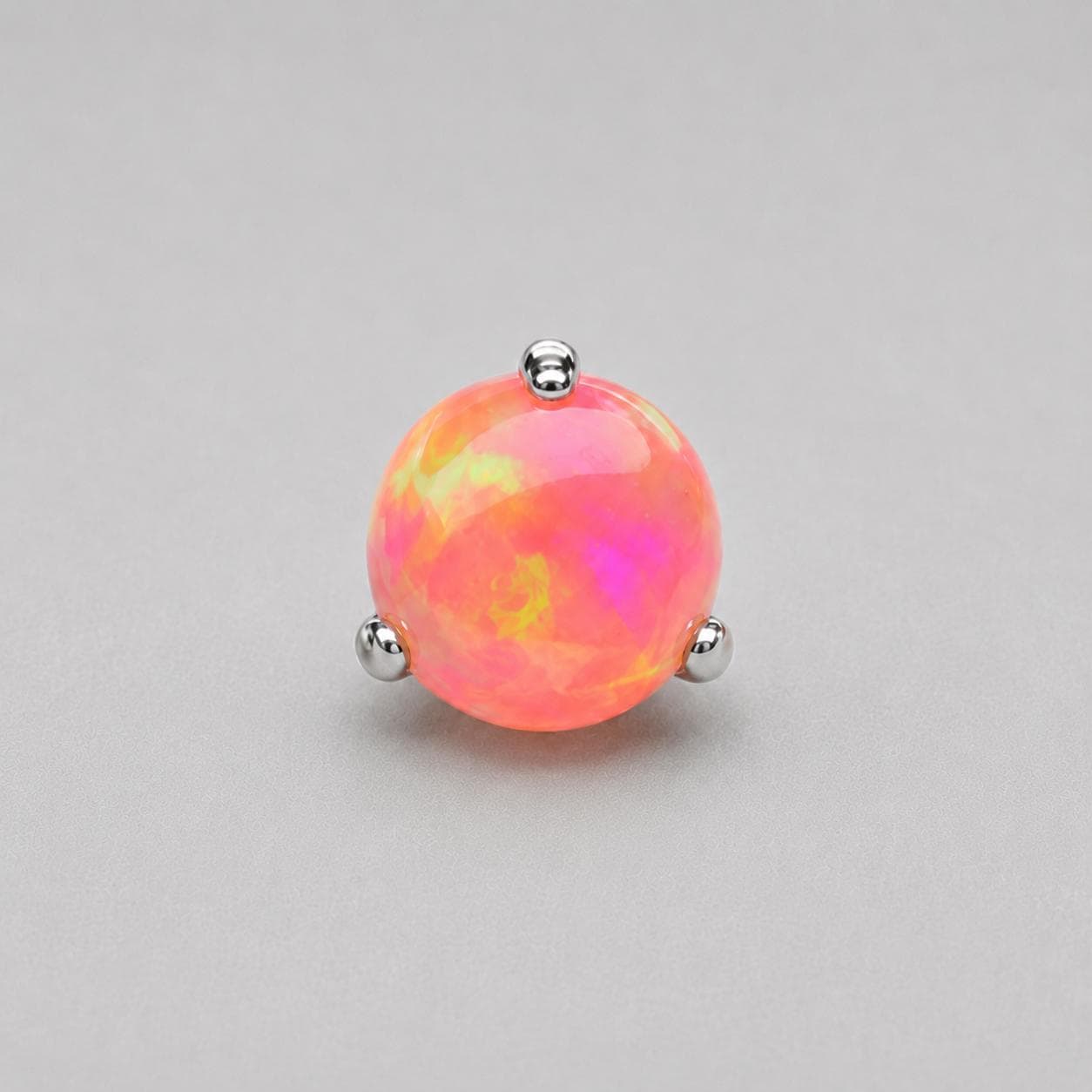 Multicolor Titanium Jelly Opal Piercing Top - image 9