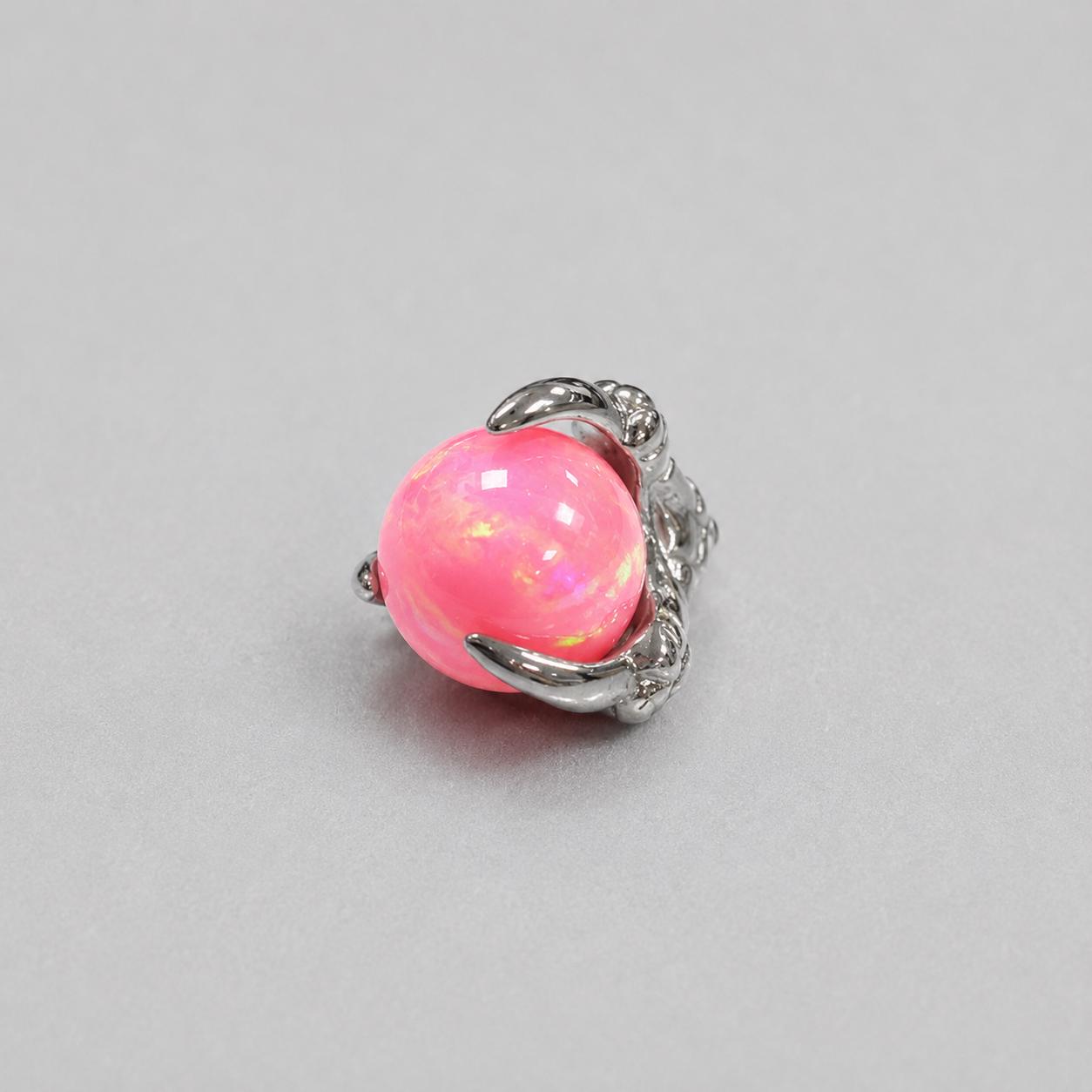 Titanium Fire Opal Dragon-Claw Piercing Top - image 8