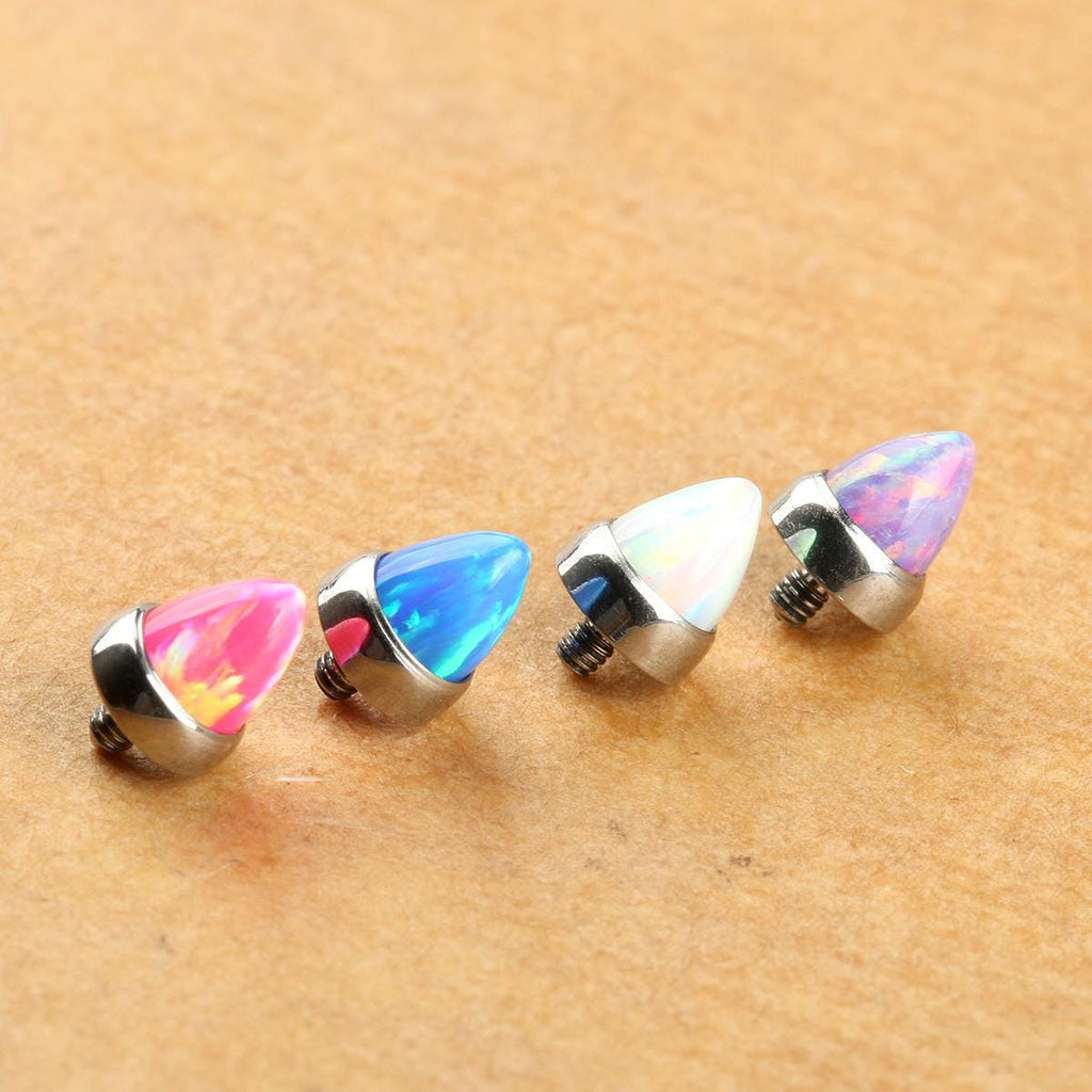 Titanium Opal Spike Piercing Top - image 2