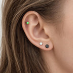 Multicolor Titanium Jelly Opal Piercing Top - image 3