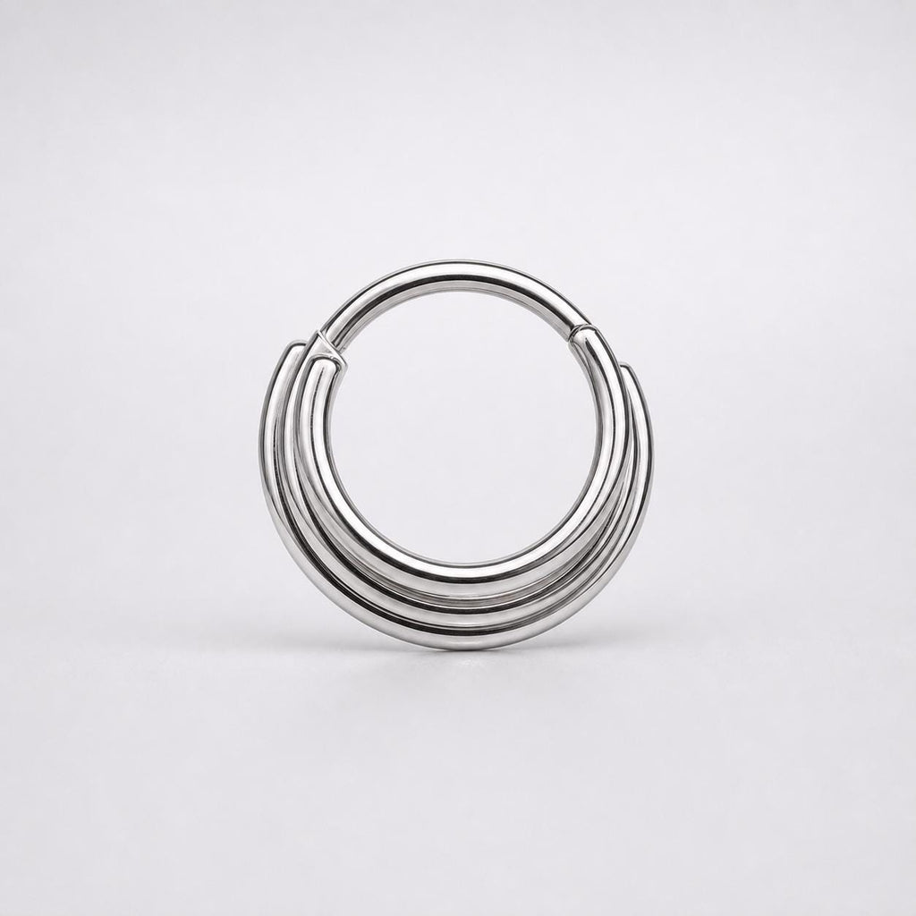 ASTM F136 Titanium Bow Septum Ring｜16G Hinged Clicker｜Cute Bow Daith Jewelry｜Hypoallergenic｜Helix Conch Rook Cartilage - Image 10