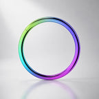 ASTM F136 Titanium Double Hoop Septum Ring｜16G Hinged Clicker｜Minimalist Stacked Daith Jewelry｜Hypoallergenic｜Helix Conch Rook Cartilage - Image 9