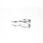 ASTM F136 Titanium Opal Heart Septum Ring｜16G Hinged Clicker｜Sparkling CZ Daith Jewelry｜Hypoallergenic｜Helix Conch Rook Cartilage - Image 5