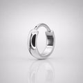 ASTM F136 Titanium Chunky Gold Septum Ring｜16G Hinged Clicker｜Minimalist Hoop Daith Jewelry｜Hypoallergenic｜Helix Conch Rook - Image 6