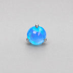 Titanium Aurora Orb Opal Piercing Top - image 10