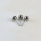 Titanium Fire Opal Threadless Piercing Top - image 6