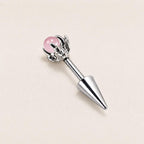 ETSY 4569330607 | IMAGE 8 | Dragon Claw Orb & Spike Barbell