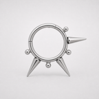 Titanium Spike & Ball Septum Clicker