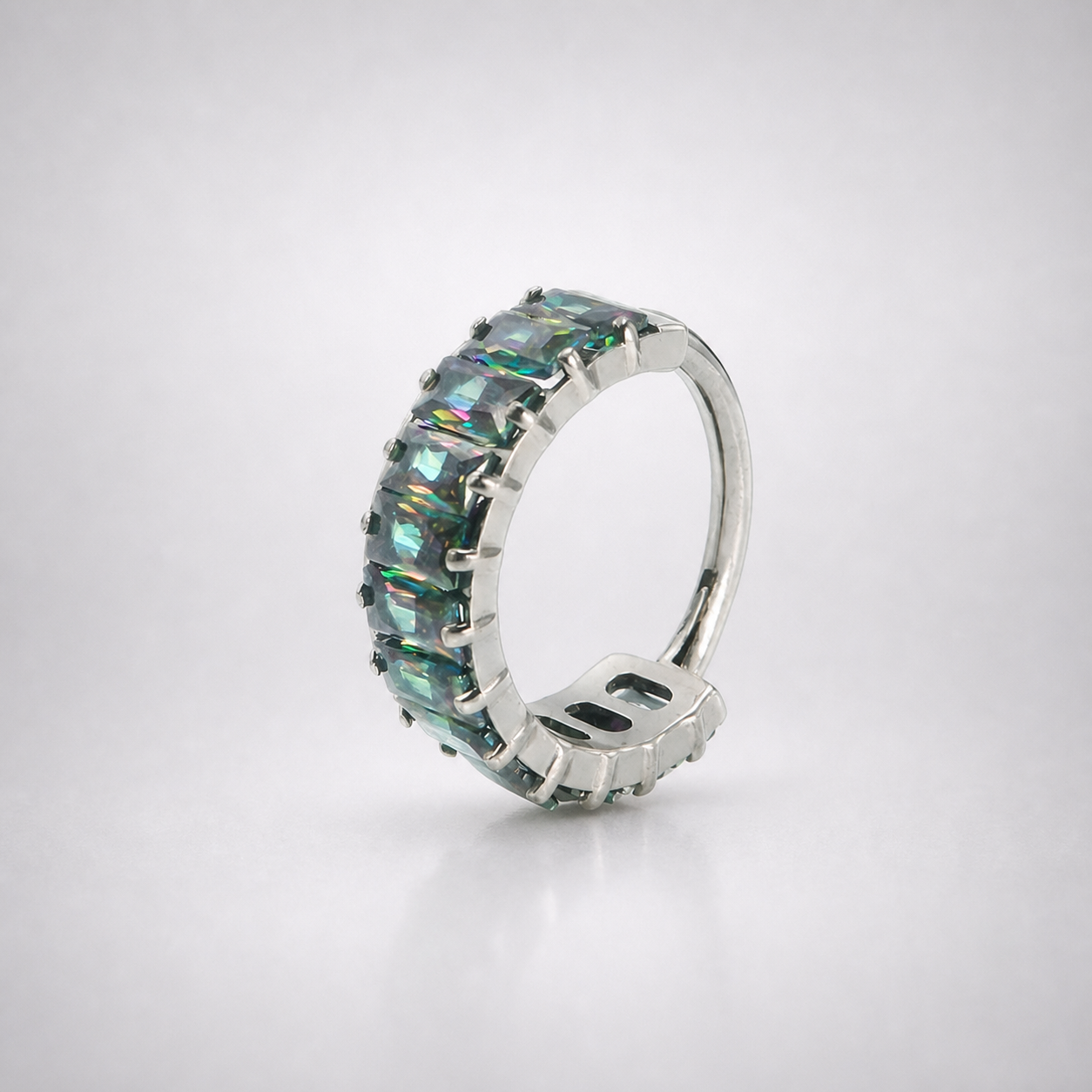 Candy Prism Baguette Septum Clicker