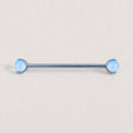 Crystal Sphere industrial barbell detail 8