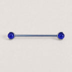 Crystal Sphere industrial barbell detail 9