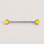 Crystal Sphere industrial barbell detail 12