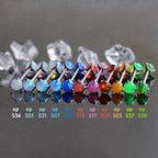 Aurora Opal industrial barbell detail 7