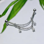 Starfall Chain industrial barbell detail 4