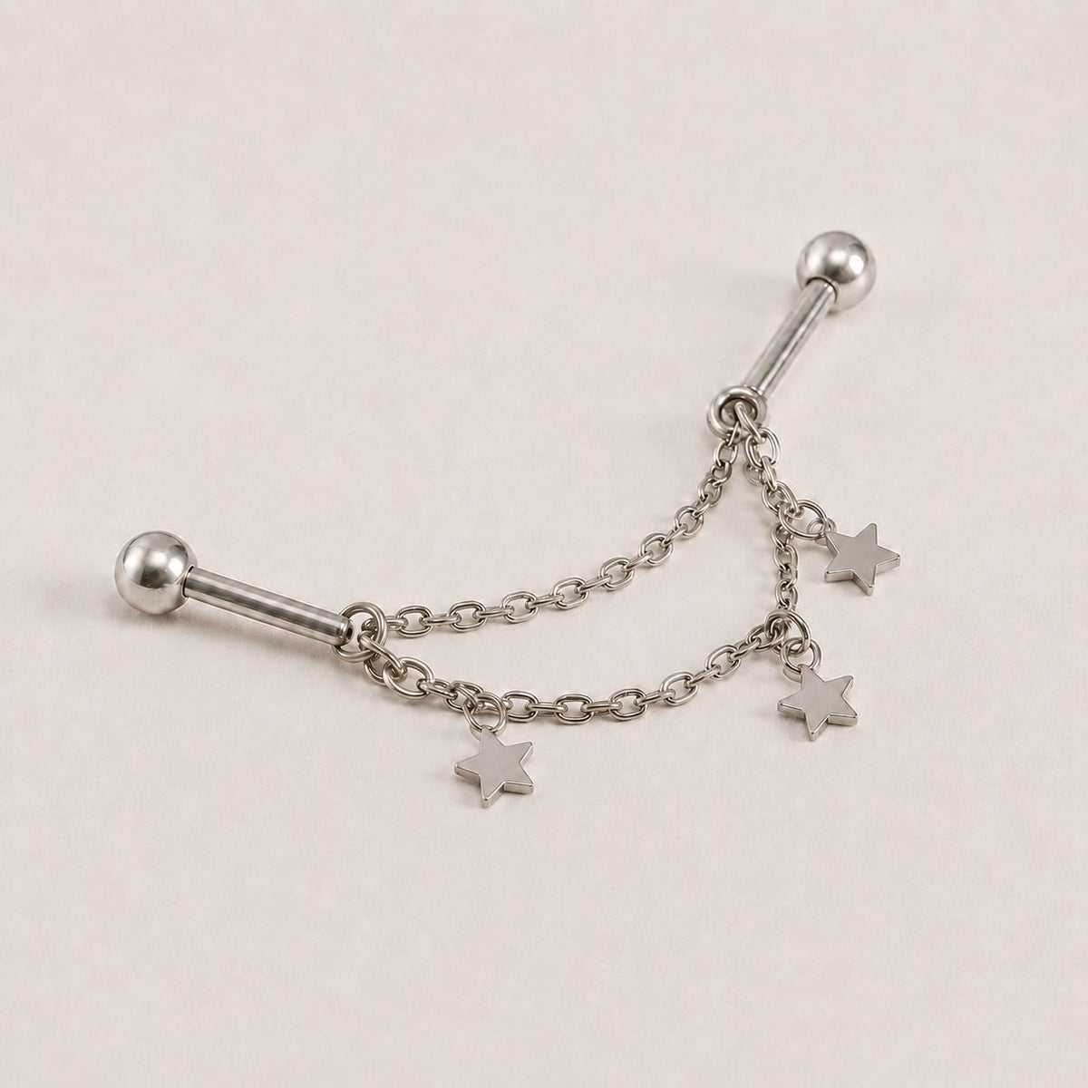 Starfall Chain industrial barbell detail 7