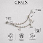 Starfall Chain industrial barbell detail 8