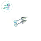 Mistmane Opal Spike Barbell in ASTM F136 Titanium