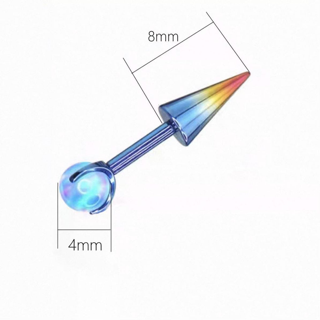 Opal Spike Barbell size and fit reference