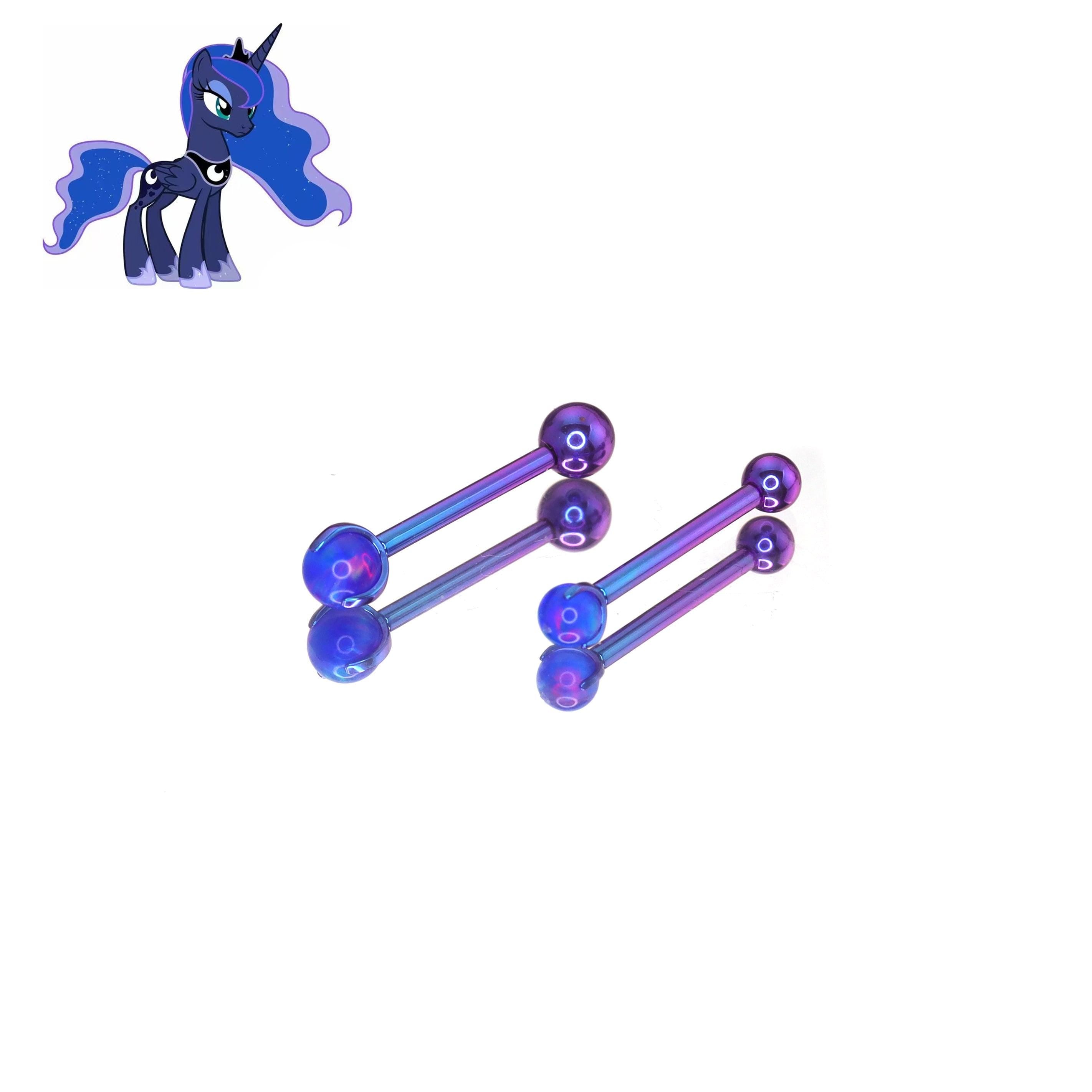 Princess Luna Celestial Opal Barbell in ASTM F136 Titanium