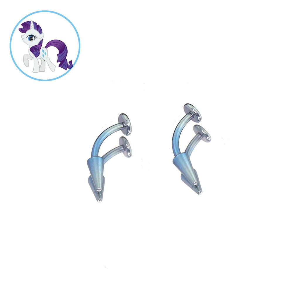 Rarity Vampire Fang Curved Barbell in ASTM F136 Titanium