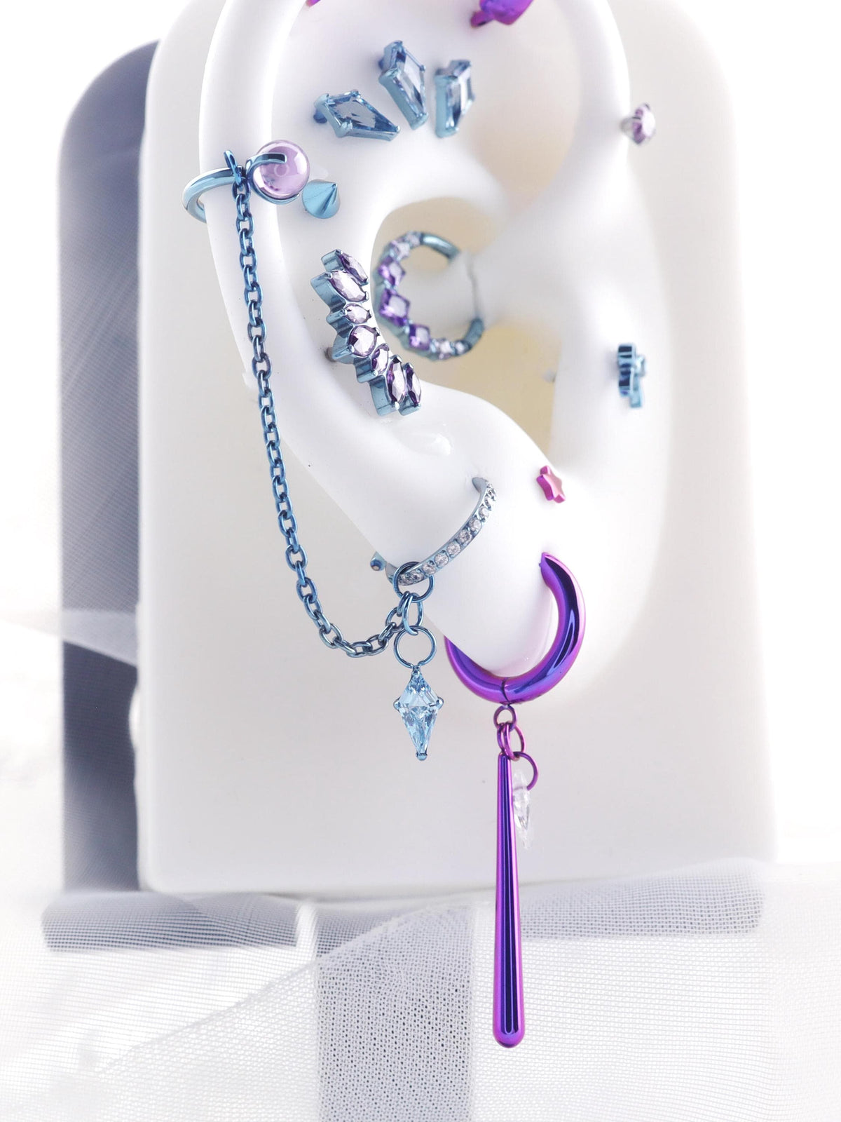 Rarity Ear Stack available style options